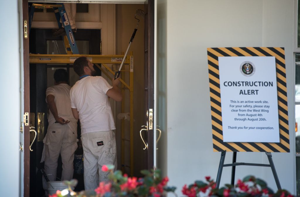 White house renovations