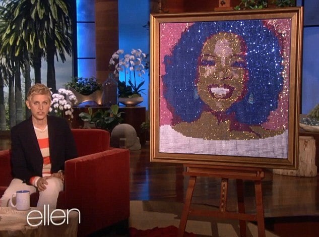 Ellen DeGeneres Oprah Portrait 