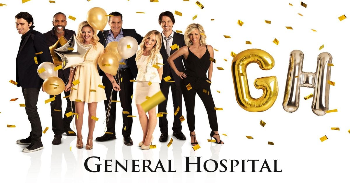 'General Hospital' cast and logo. 