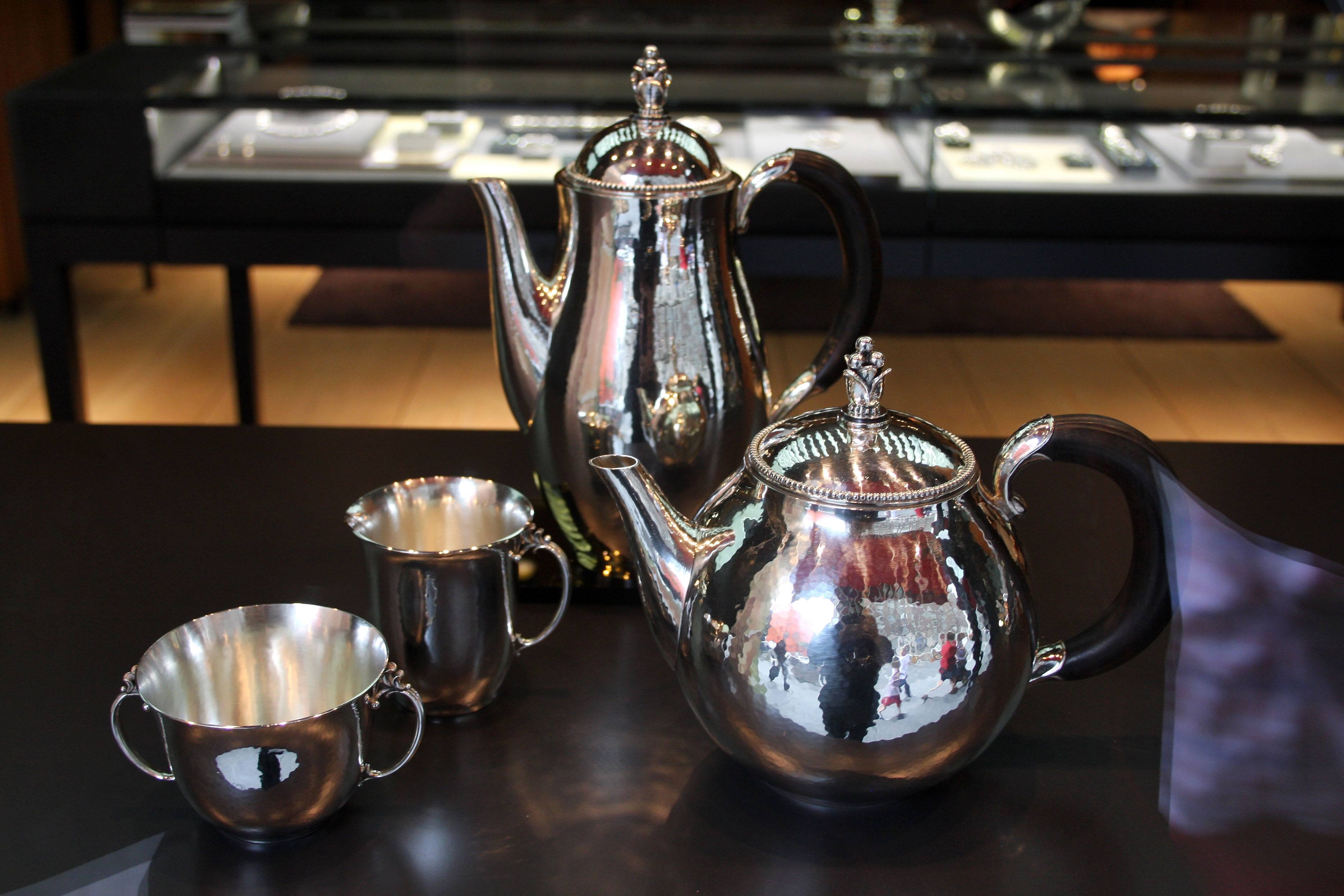 Georg Jensen silver dishes