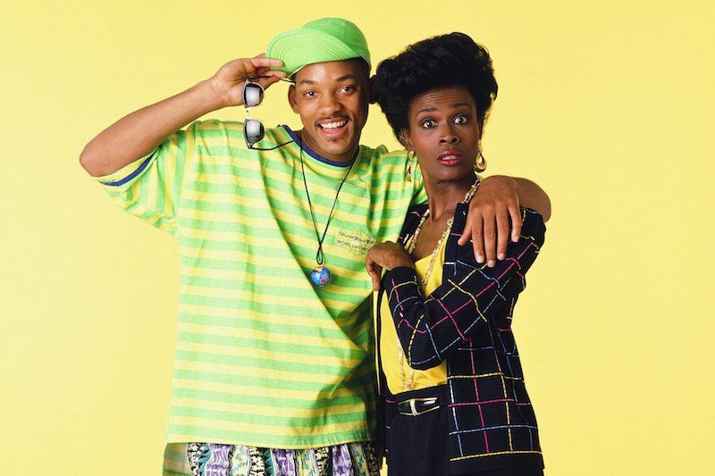 Will Smith and Janet Hubert