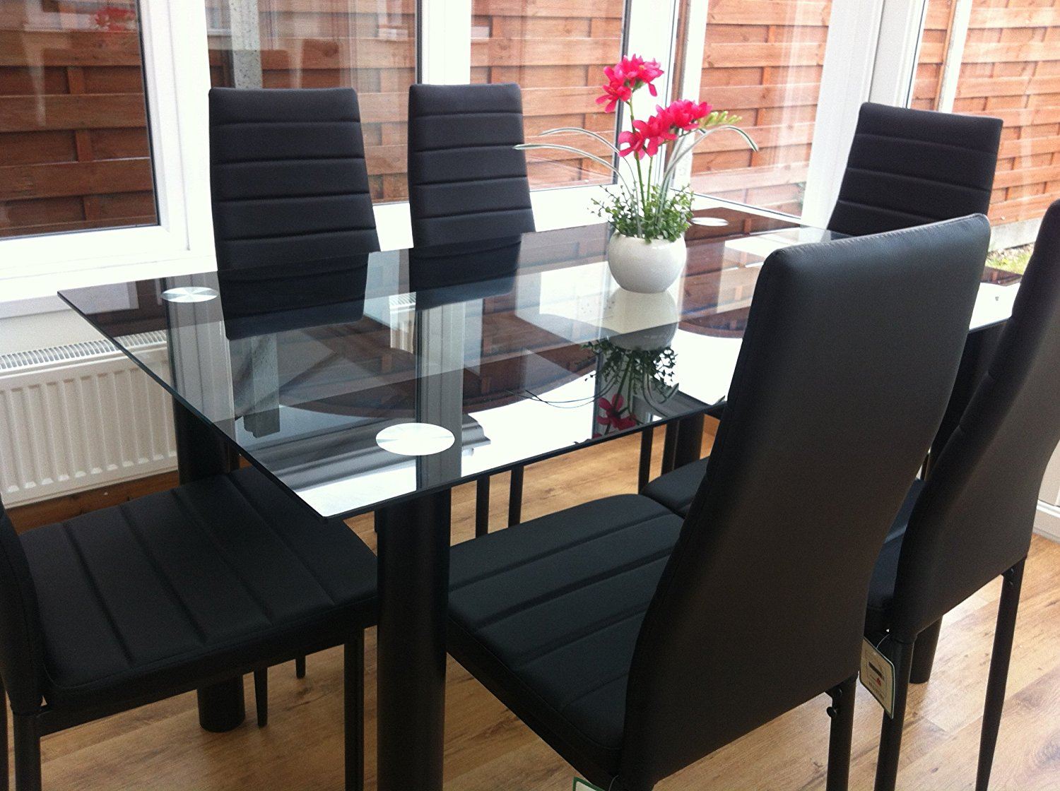 glass table