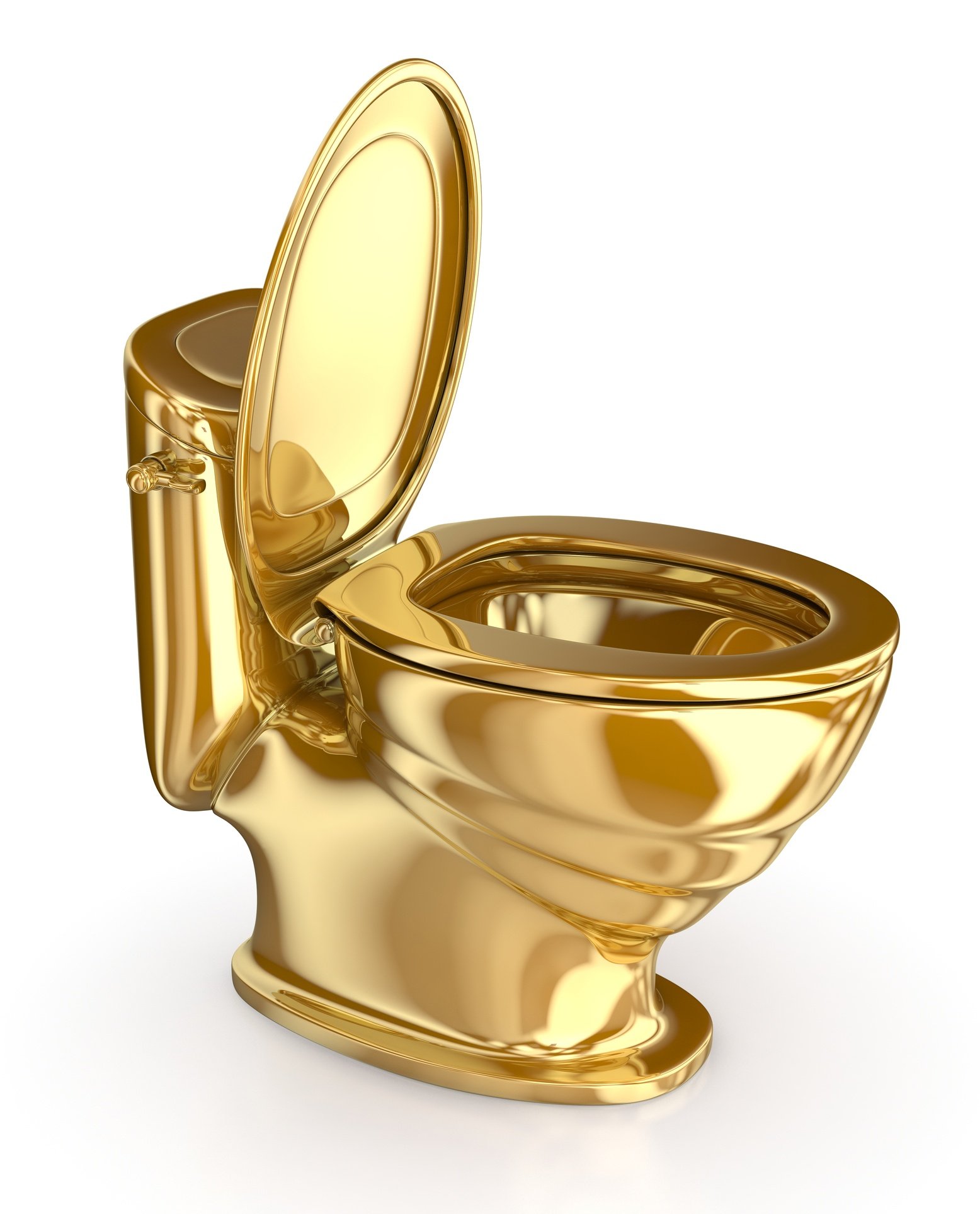 Gold Toilet