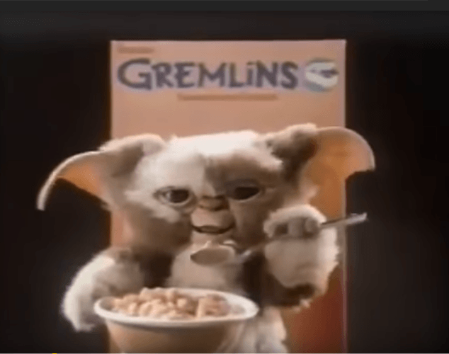 Gremlins cereal