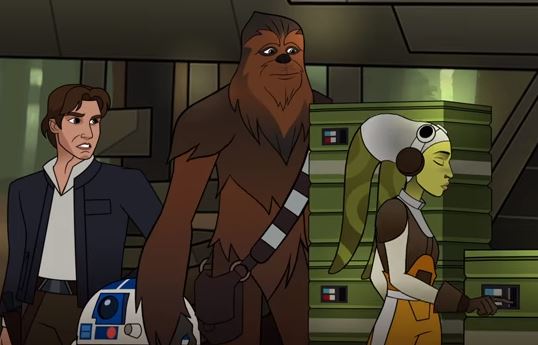 Han Solo and Hera Syndulla Han Solo and Hera Syndulla