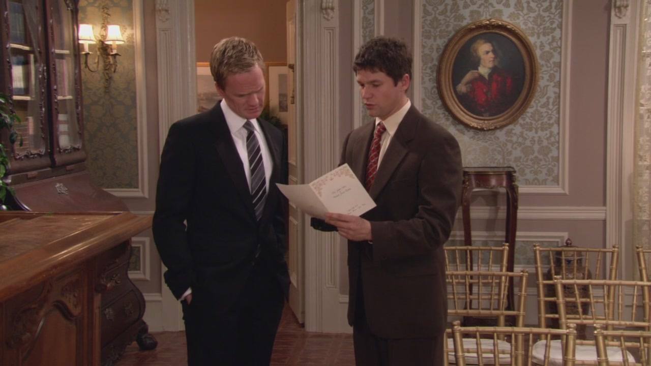 Neil Patrick Harris as Barney Stinson and David Burtka as Scooter on How I Met Your Mother 