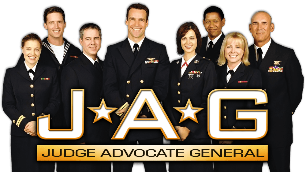 Promotional image for CBS series JAG