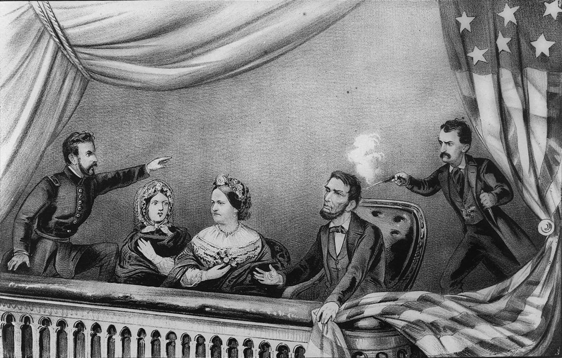 Lincoln Assassination Illustration
