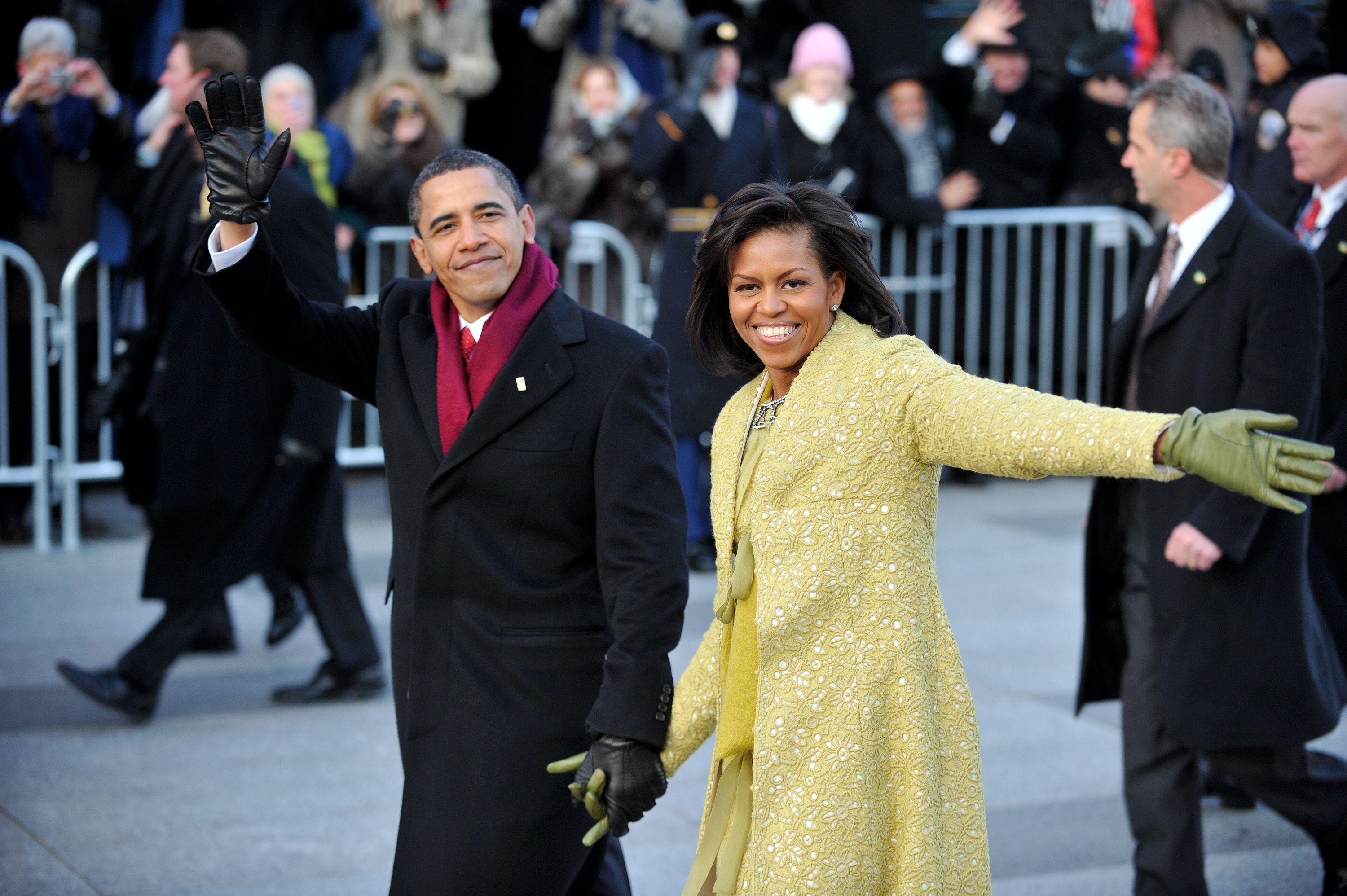 Barack and Michelle Obama Inauguration