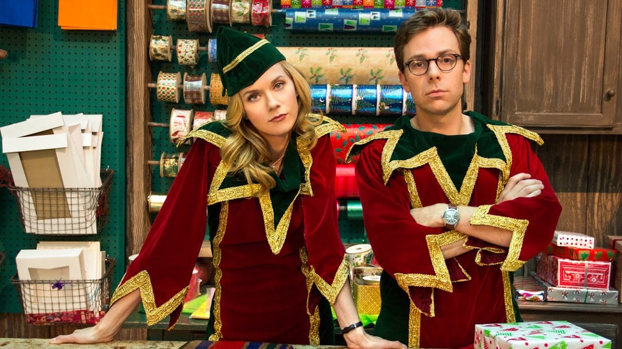 Hilarie Burton and Gabriel Tigerman in Naughty or Nice