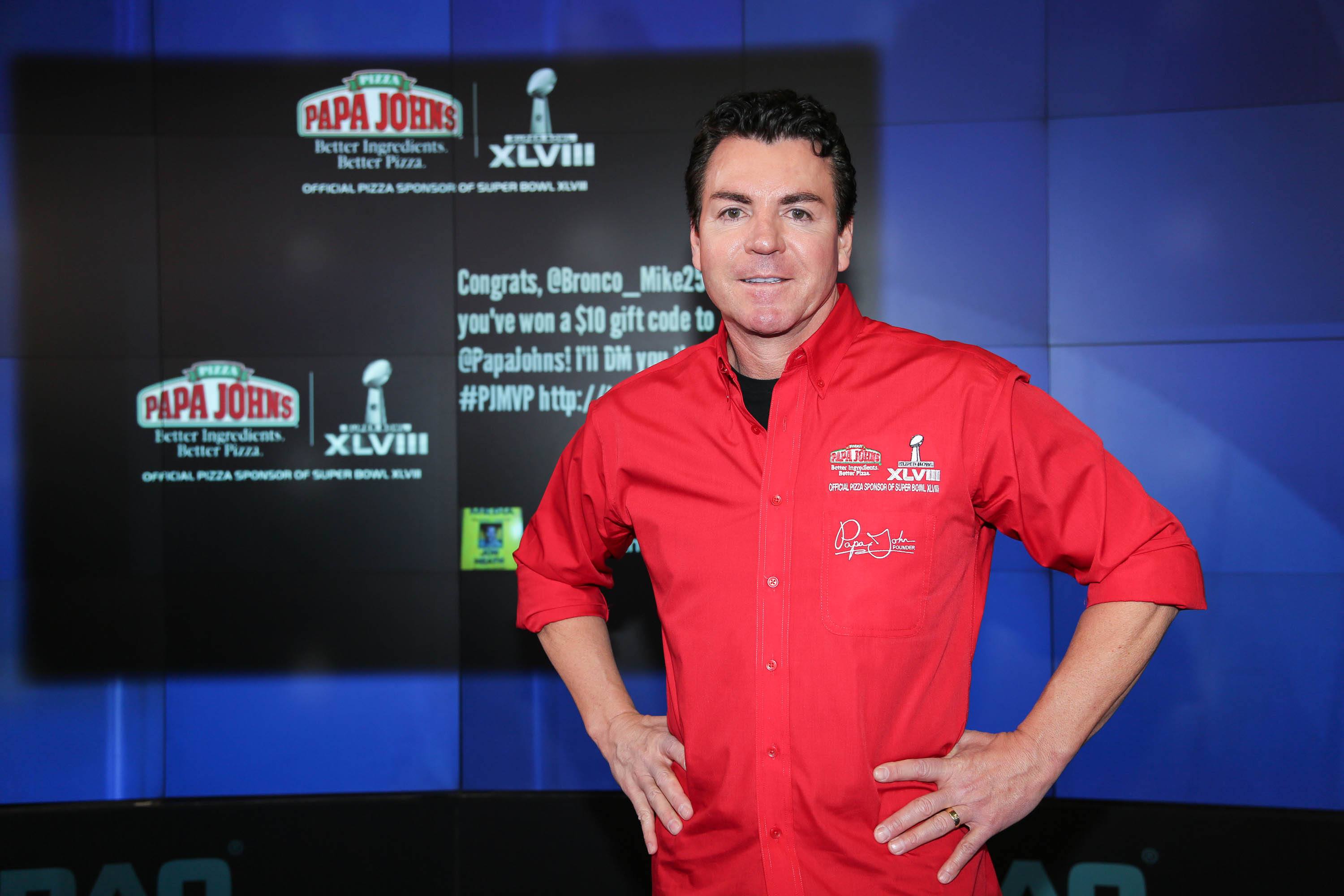 John H. Schnatter, Founder, Chairman & CEO of Papa John's Pizza