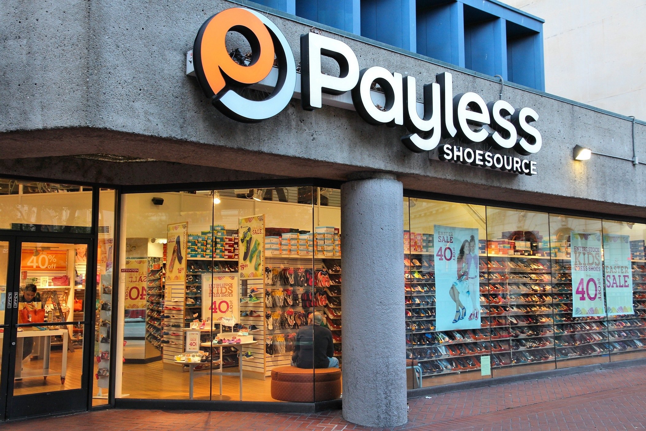 Payless shoe store