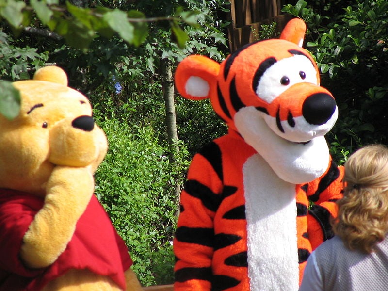 Pooh and Tigger