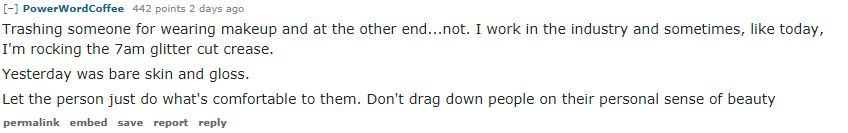 reddit post about makeup reddit post about makeup
