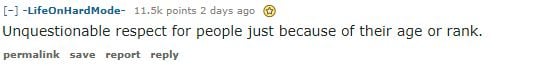 reddit post about respecting age reddit post about respecting age