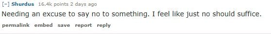reddit post about saying no reddit post about saying no