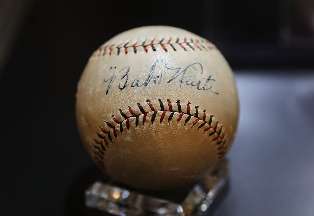 Signed baseball