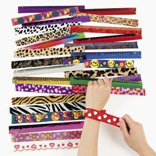 Slap bracelets