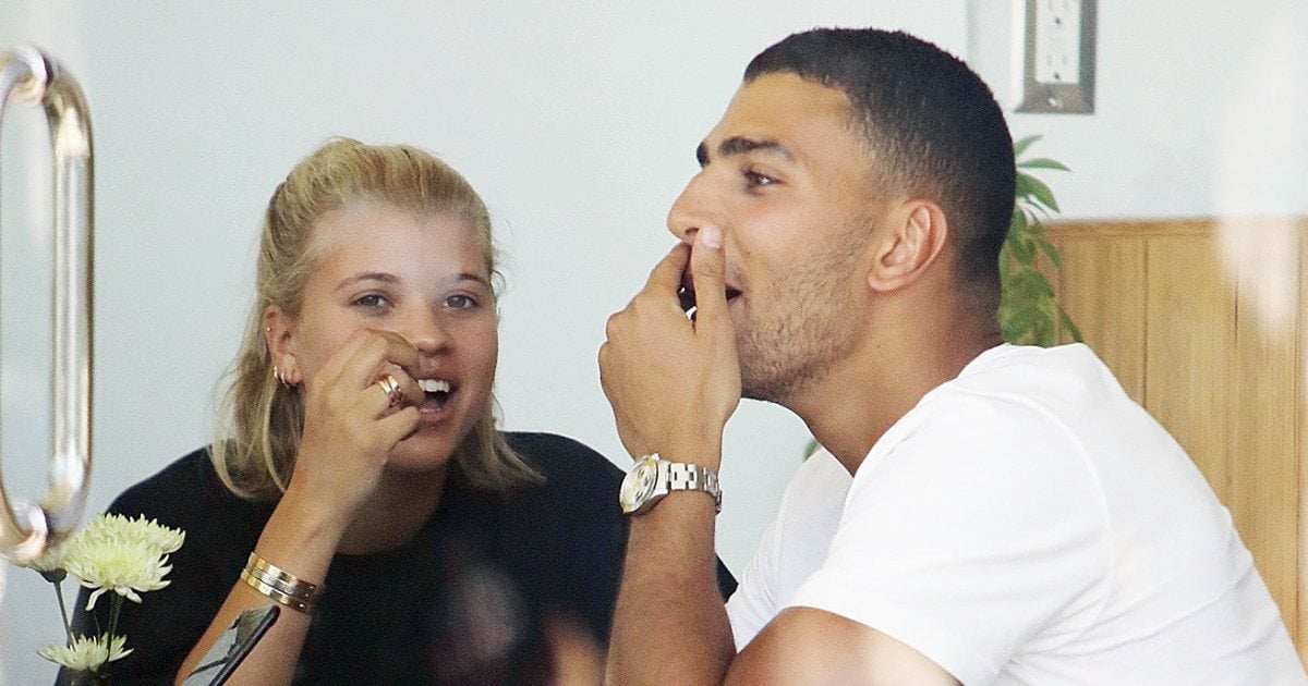 Sofia Richie and Younes Bendjima Sofia Richie and Younes Bendjima