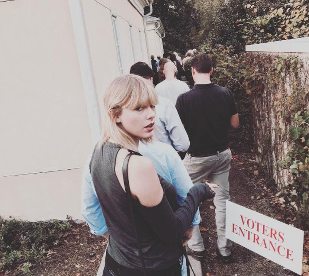 Taylor Swift voting