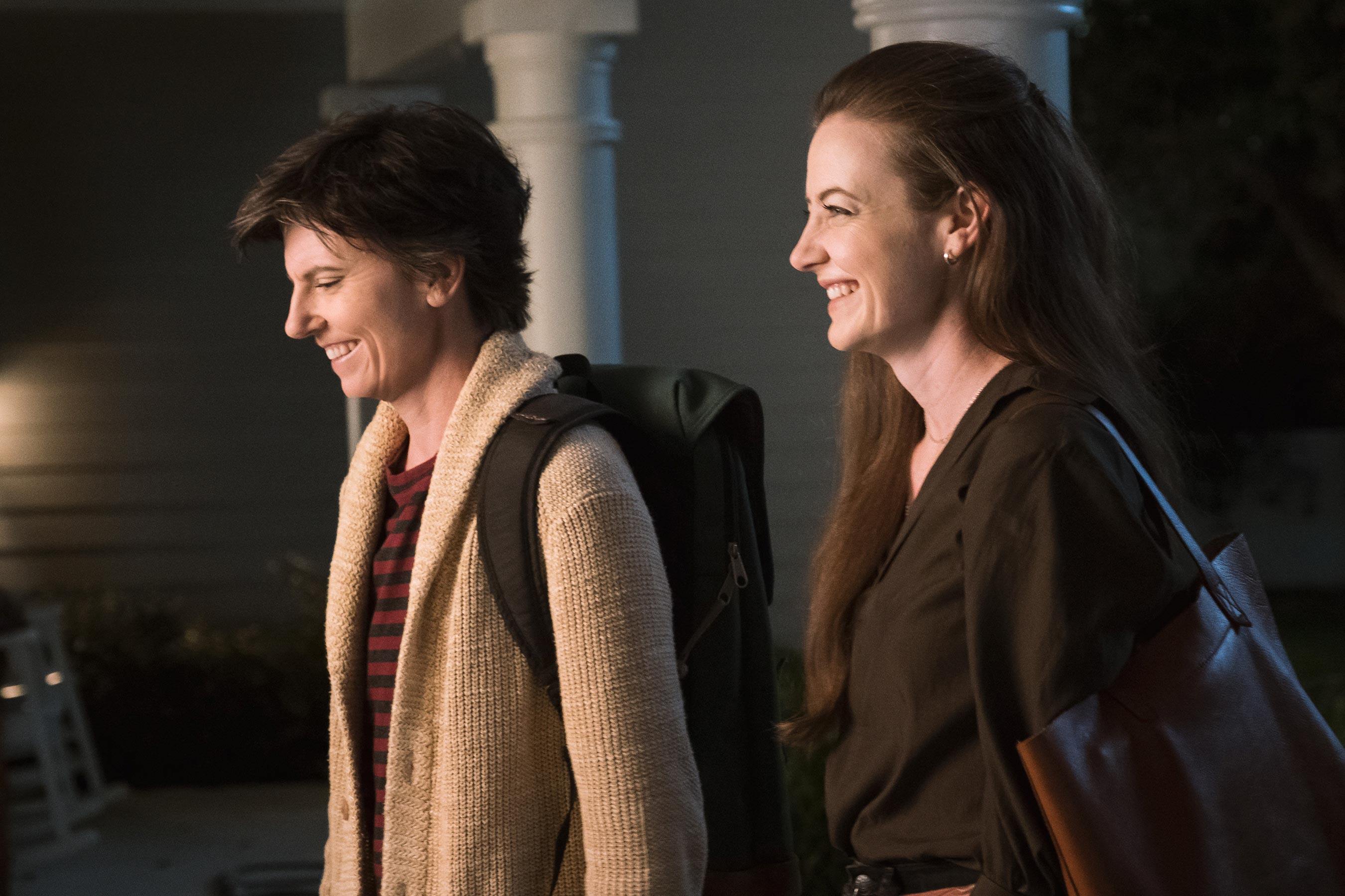 Tig Notaro as Tig Bavaro and Stephanie Allynne as Kate on One Mississippi Tig Notaro as Tig Bavaro and Stephanie Allynne as Kate on One Mississippi