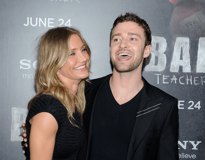 Actress Cameron Diaz and Justin Timberlake attend the premiere of 'Bad Teacher' Actress Cameron Diaz and Justin Timberlake attend the premiere of 'Bad Teacher'