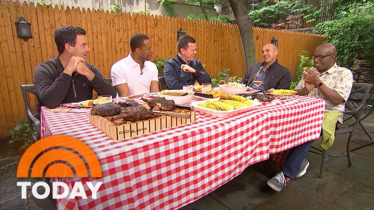 Carson Daly, Craig Melvin, Willie Geist, Matt Lauer, and Al Roker Carson Daly, Craig Melvin, Willie Geist, Matt Lauer, and Al Roker