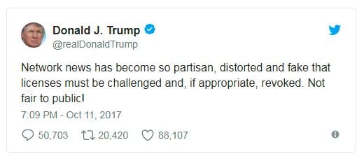 Trump tweet about the media Trump tweet about the media