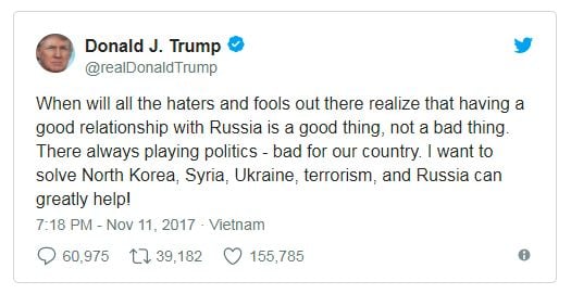 trump tweet on russia and putin