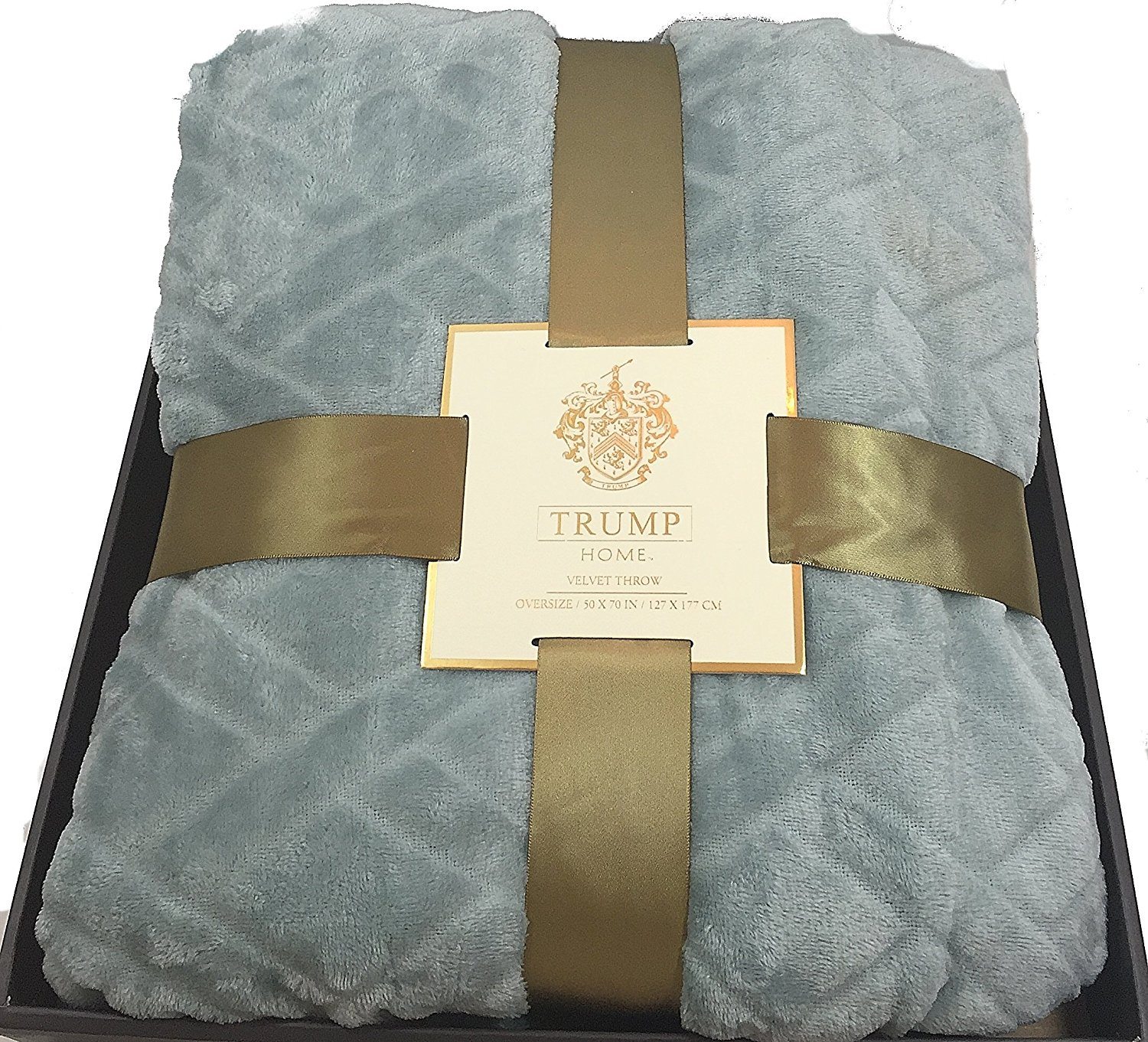 trump velvet throw blanket