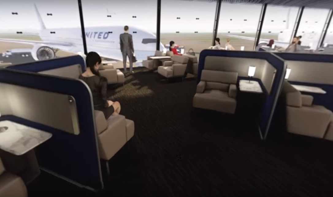 United Polaris Club Lounge O'hare Chicago