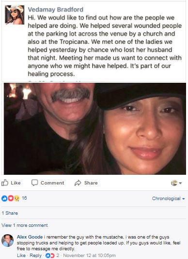 a facebook post about las vegas shooting a facebook post about las vegas shooting