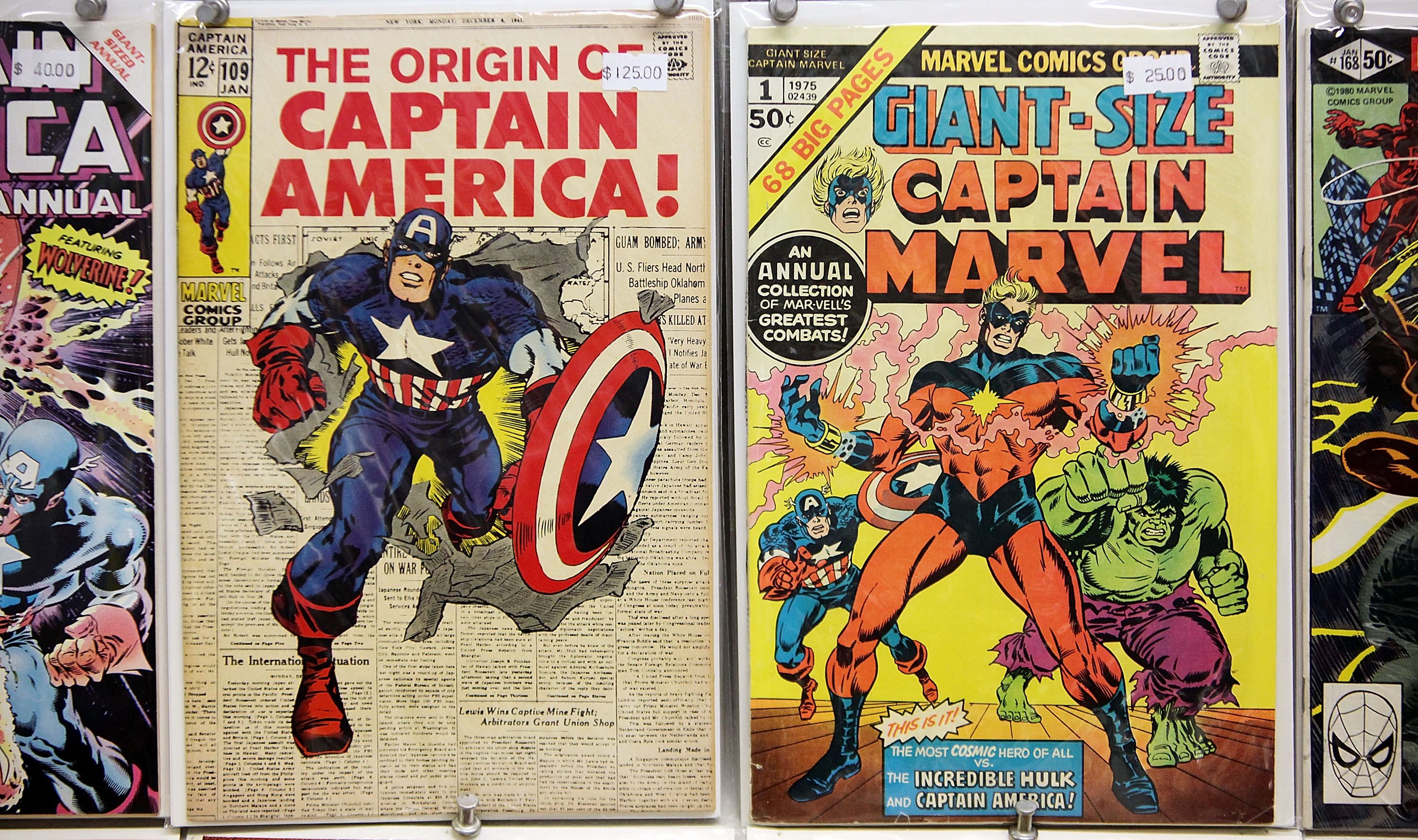 Vintage marvel comics