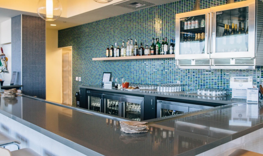 Virgin America LAX lounge