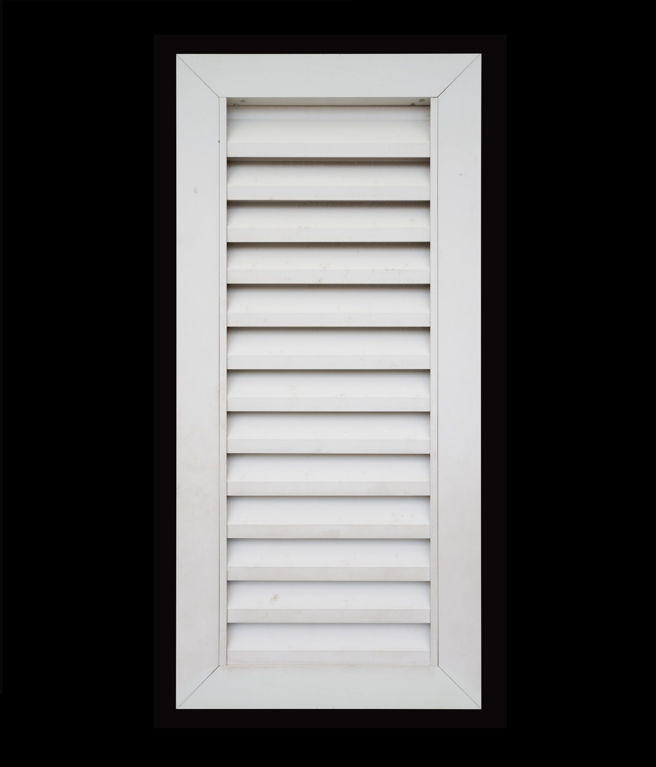 White window shutter