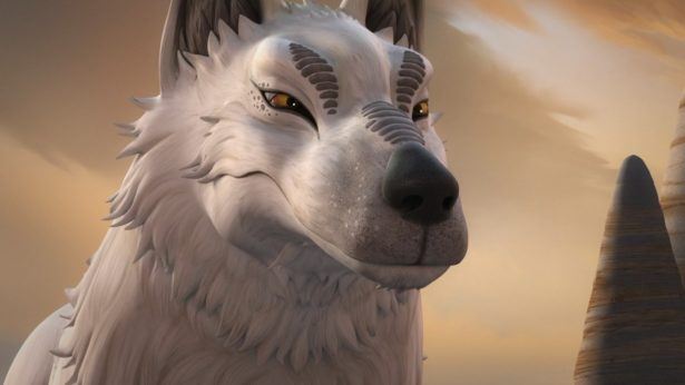 The Loth-wolf rescues Ezra The Loth-wolf rescues Ezra