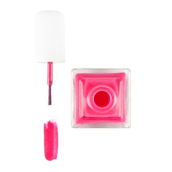 pink nail polish