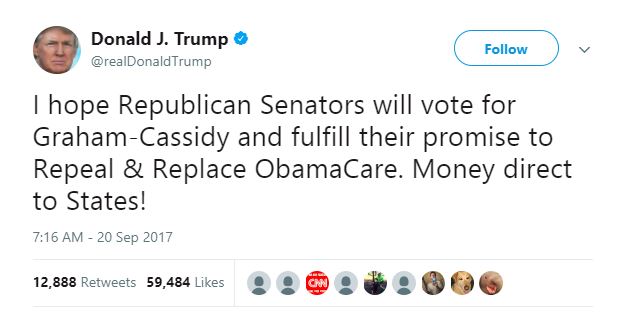 Donald Trump's Twitter account tells the story of 2017. Donald Trump's Twitter account tells the story of 2017.