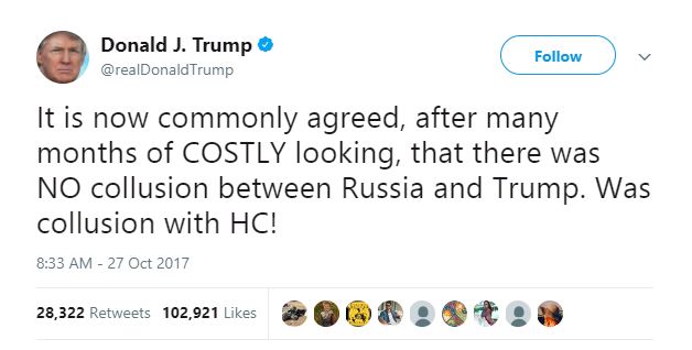 Donald Trump's Twitter account tells the story of 2017. Donald Trump's Twitter account tells the story of 2017.