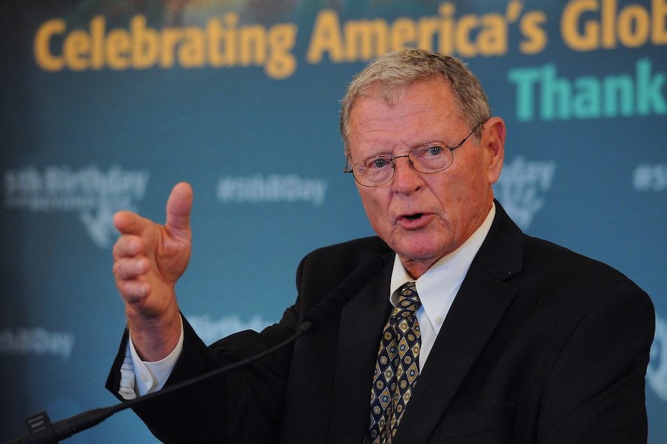 5th Birthday And Beyond Celebrating America's Global Leadership For Healthy Children Sen. Jim Inhofe (R-OK) speaks at the 5th Birthday And Beyond event at the Russell Senate Office Building