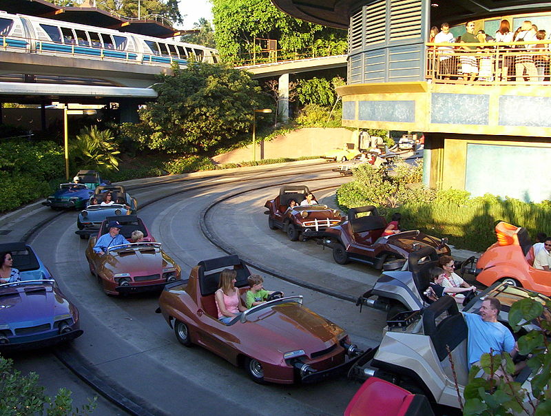 Autopia at Disney