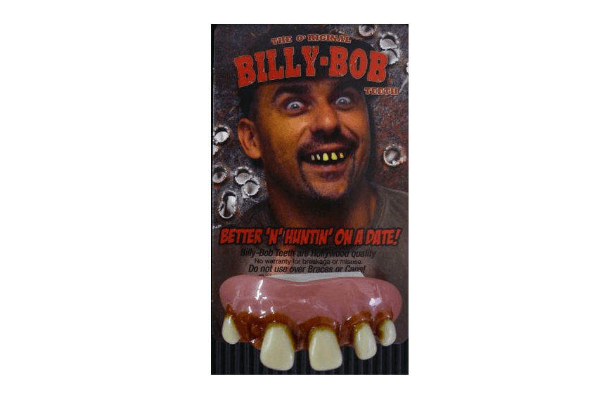 Billy Bob False Teeth for decayed and yellow teeth