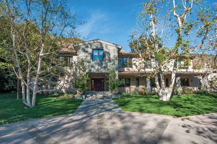 Britney Spears large Mediterranean home
