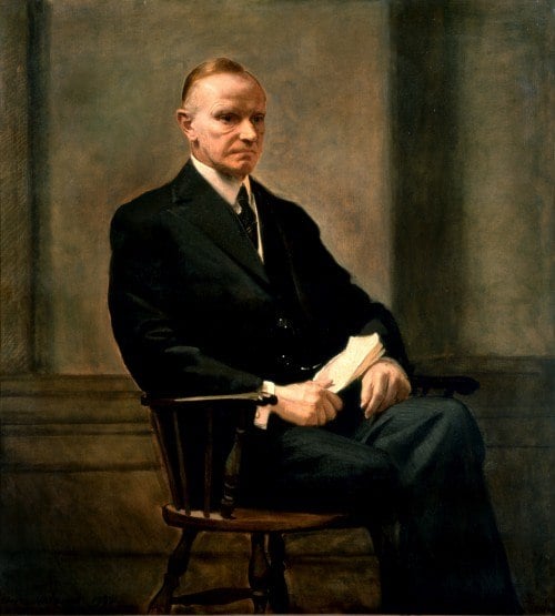 Calvin Coolidge portrait