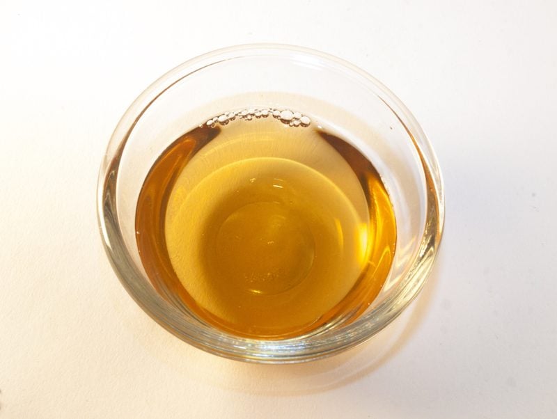Apple cider vinegar in a bowl