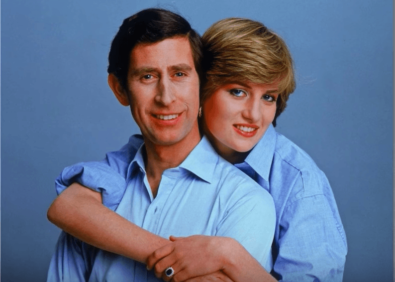 Princess Diana and Prince Charles engagement photo Princess Diana and Prince Charles engagement photo
