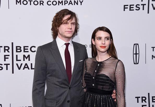 Emma Roberts and Evan Peters Emma Roberts and Evan Peters