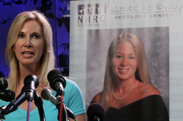 Beth Holloway participates in the launch of the Natalee Holloway Resource Center