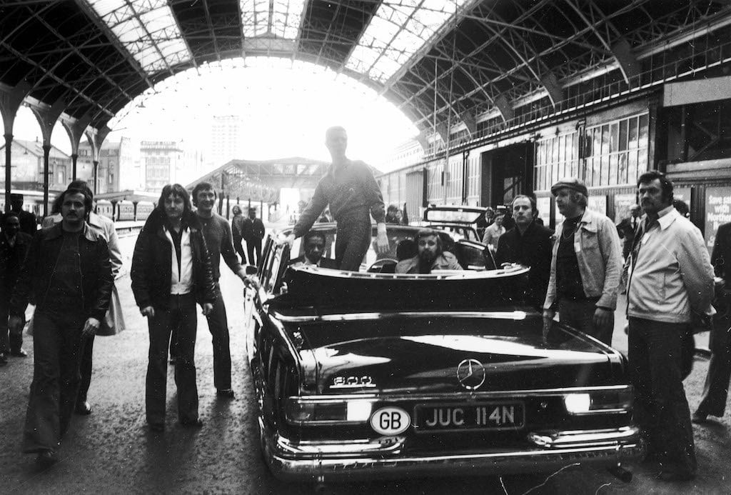 David Bowie limousine, 1976