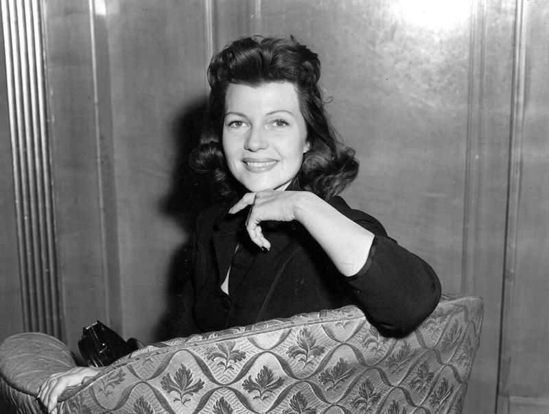 American film actress, Rita Hayworth (1918 -1987) at the Dorchester Hotel, London. American film actress, Rita Hayworth (1918 -1987) at the Dorchester Hotel, London.